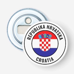 Croatia Flag Gorgeous Patriotic Bottle Opener