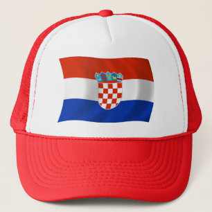 Croatia Flag Hat