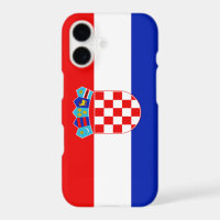 Croatia Flag iPhone 17 Case – Patriotic Croatian P