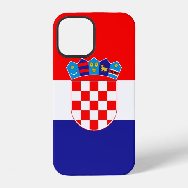 Croatia Flag iPhone Case (Back)