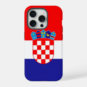 Croatia Flag iPhone 15 Pro Case