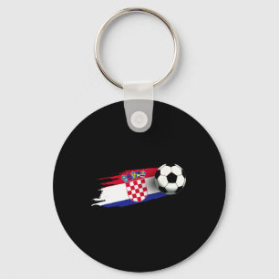 Croatia Flag Jersey Croatian Soccer Team Croatian Key Ring