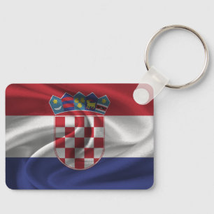 Croatia Flag Keychain