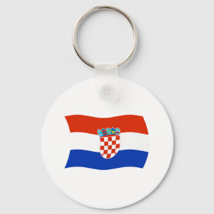 Croatia Flag Keychain