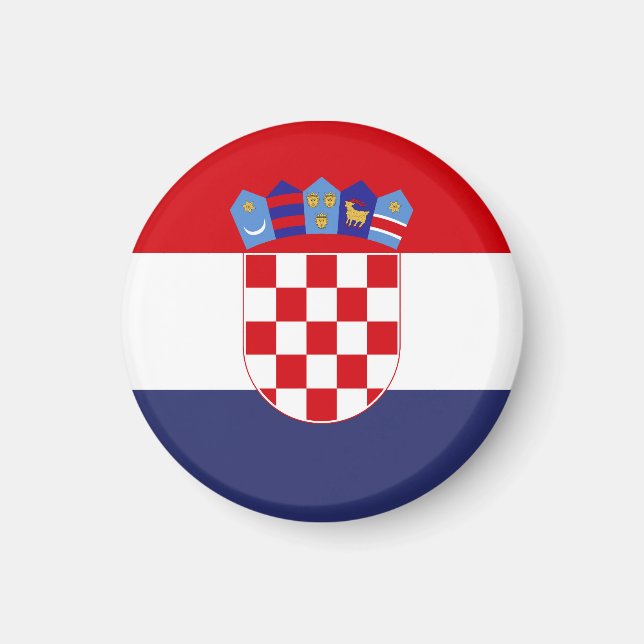 Croatia flag magnet (Front)
