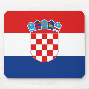Croatia Flag Mousepad