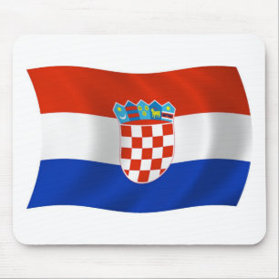 Croatia Flag Mousepad