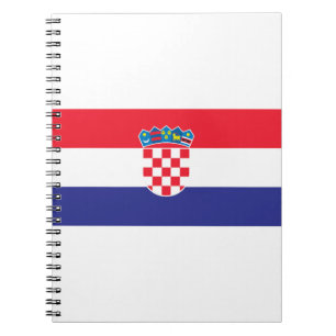 Croatia Flag Notebook