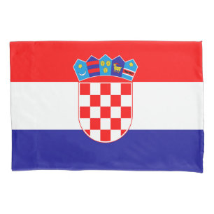 Croatia Flag Pillowcase