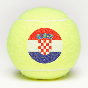 Croatia Flag Tennis Balls