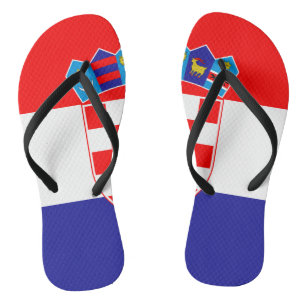 Croatia flag thongs