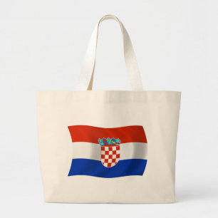 Croatia Flag Tote Bag