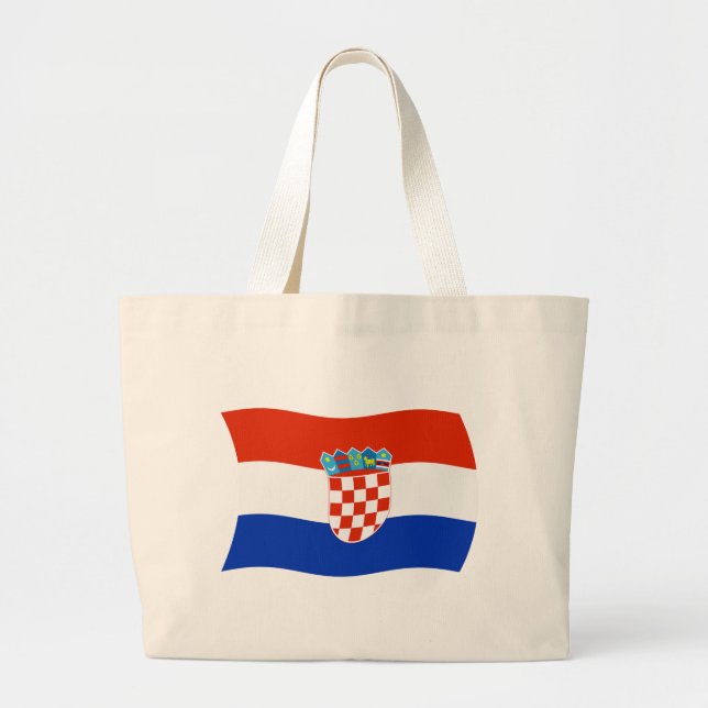 Croatia Flag Tote Bag (Front)