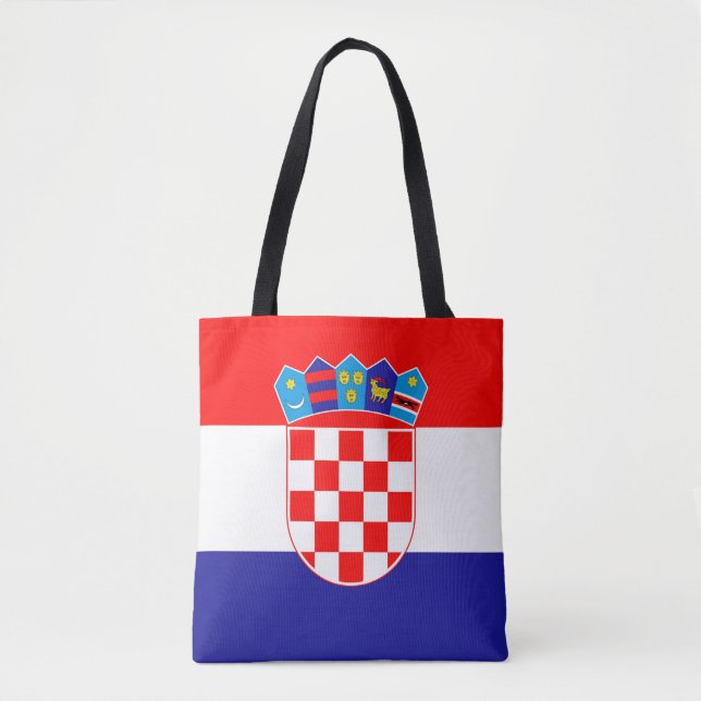 Croatia Flag Tote Bag (Front)