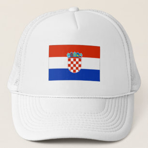 Croatia Flag Trucker Hat