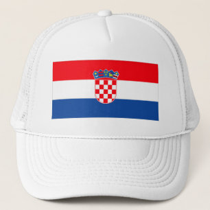 CROATIA FLAG TRUCKER HAT