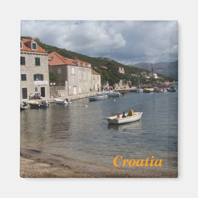 croatia fridge magnet (Front)
