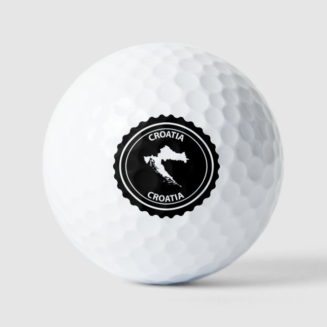 Croatia Golf Balls (Front)