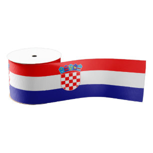 Croatia Grosgrain Ribbon