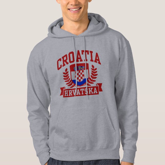 Croatia Hrvatska Hoodie (Front)