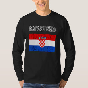 Croatia Hrvatska Soccer Team Croatian Pride Croati T-Shirt