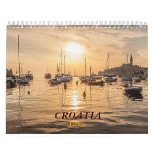 Croatia Istra Calendar texturised