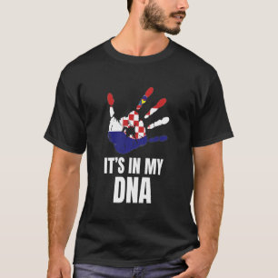Croatia It's in My DNA Balkan Heritage Travel T-Shirt