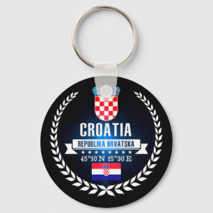 Croatia Key Ring