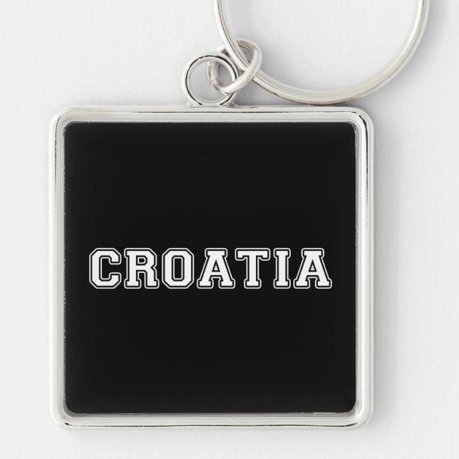 Croatia Key Ring (Front)