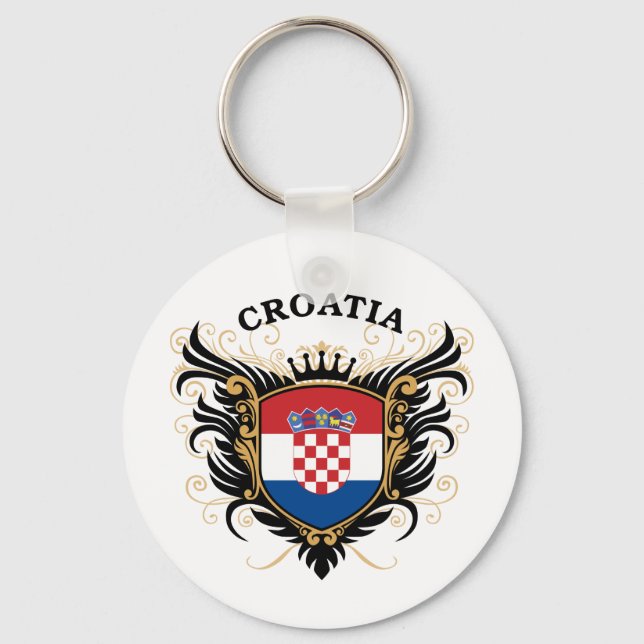 Croatia Key Ring (Front)