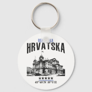 Croatia Key Ring