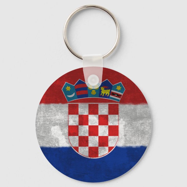 Croatia Key Ring (Front)