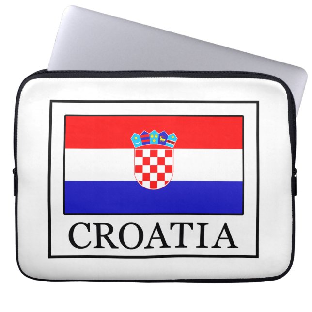 Croatia Laptop Sleeve (Front)