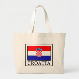 Croatia Large Tote Bag