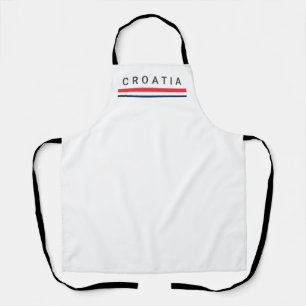 Croatia Lines Apron