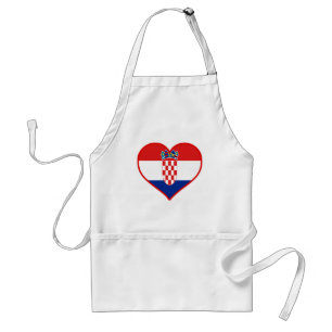 Croatia Love Standard Apron