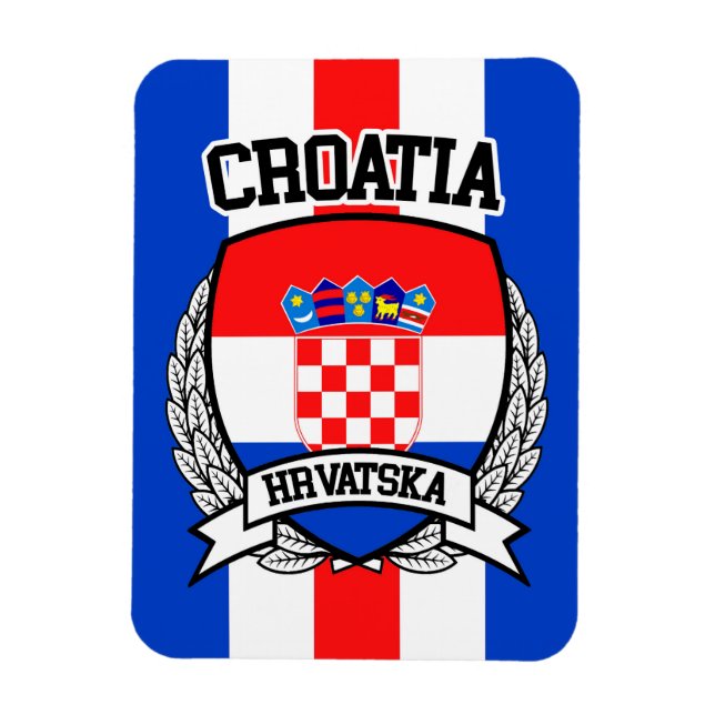 Croatia Magnet (Vertical)