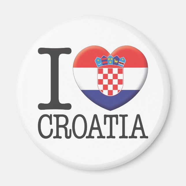 Croatia Magnet (Front)