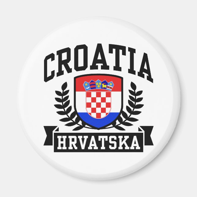 Croatia Magnet (Front)