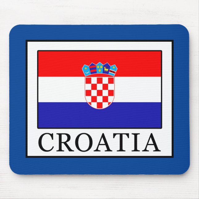Croatia Mouse Pad (Front)