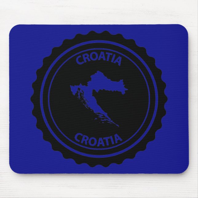 Croatia Mouse Pad (Front)
