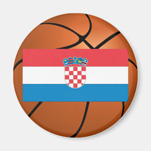 Croatia National Basketball Team Magnet