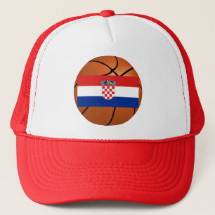 Croatia National Basketball Team Trucker Hat