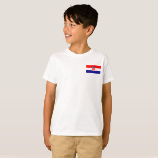 Croatia National World Flag T-Shirt