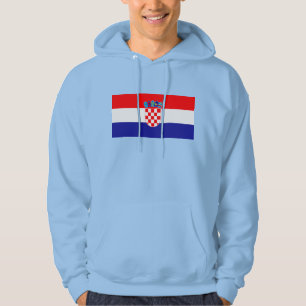 Croatia Official Flag Hoodie Croatian National