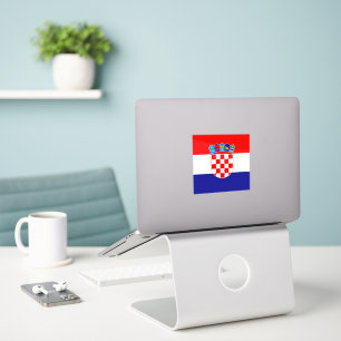 Croatia Official Flag Sticker   Croatian National 