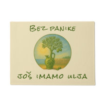 Croatia Olive Oil Vintage Label Art