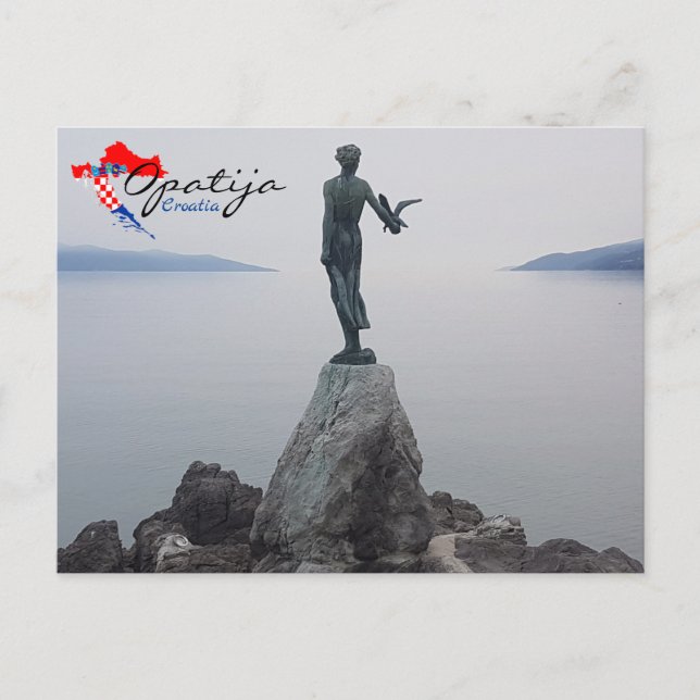 Croatia | Opatija  Postcard (Front)