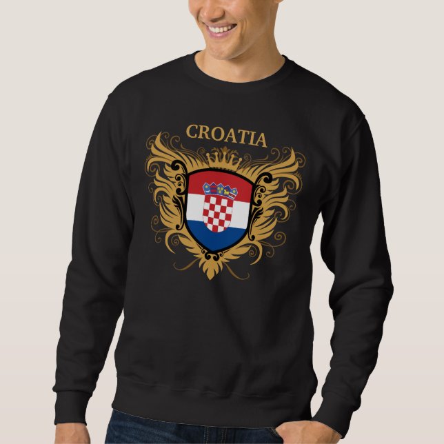 Croatia [personalise] sweatshirt (Front)