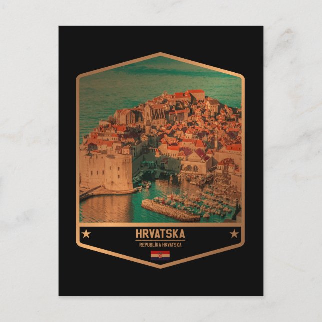 Croatia Postcard (Front)